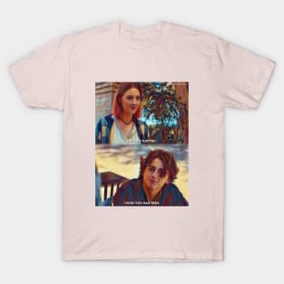 Flirting | Lady Bird (2017) Movie Digital Fan Art T-Shirt